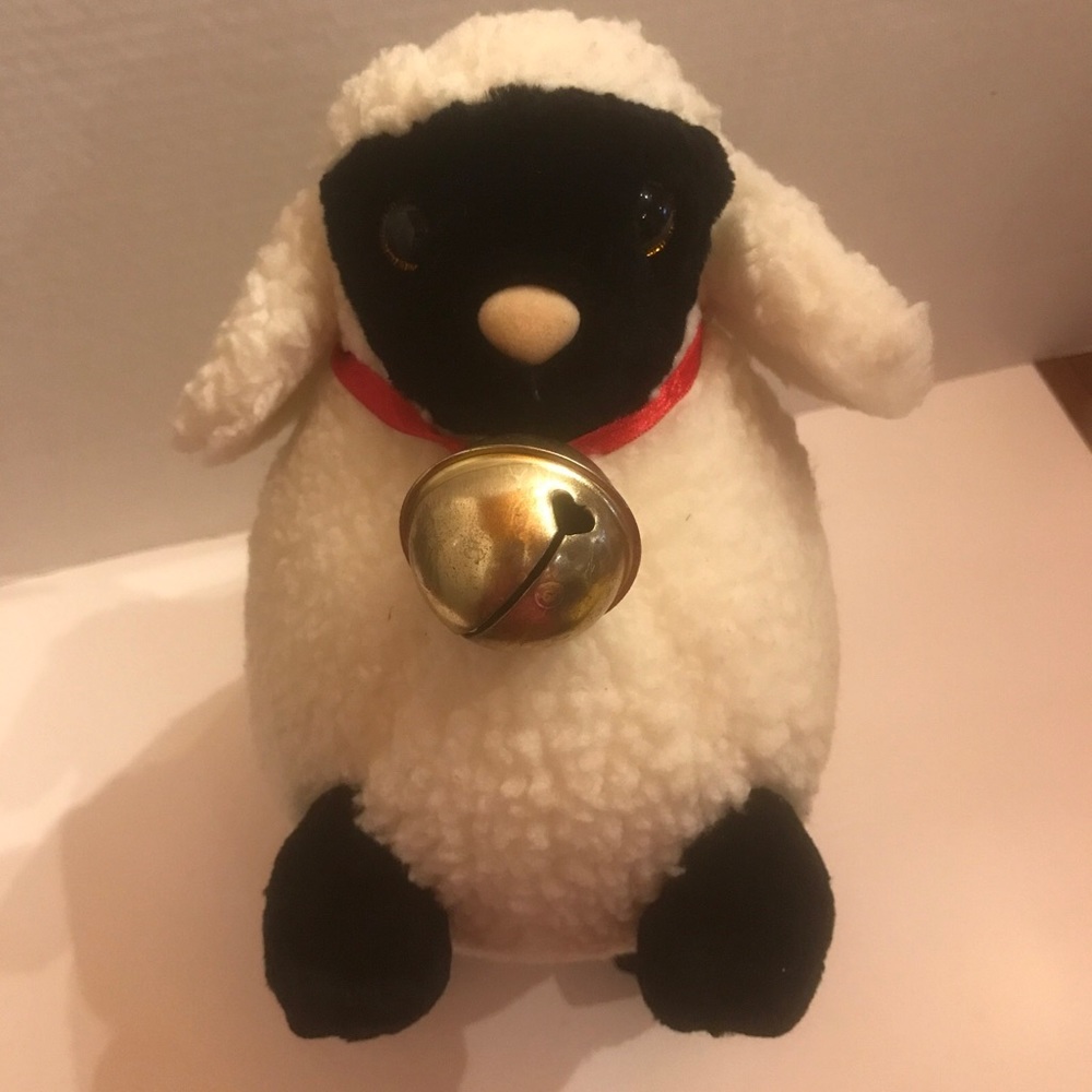 Vintage Mary Meyer Plush Stuffed Animal Sheep Lamb Gift Toy Easter Farm Spring